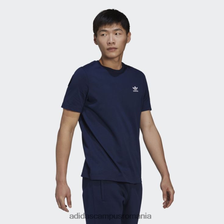 adidas campus romania night indigo adicolor essentials trefoil tricou bărbați indigo de noapte J266N27013