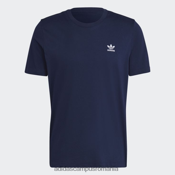 adidas campus romania night indigo adicolor essentials trefoil tricou bărbați indigo de noapte J266N27013