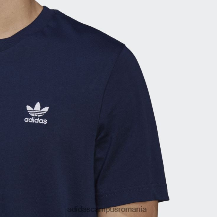adidas campus romania night indigo adicolor essentials trefoil tricou bărbați indigo de noapte J266N27013