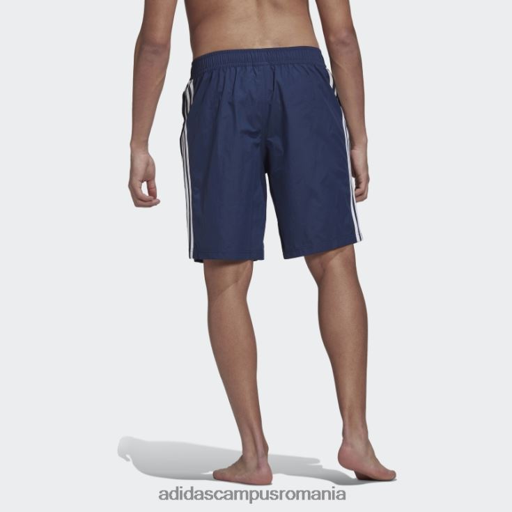 adidas campus romania night indigo adicolor pantaloni scurți board cu 3 dungi adidas bărbați indigo de noapte J266N25589
