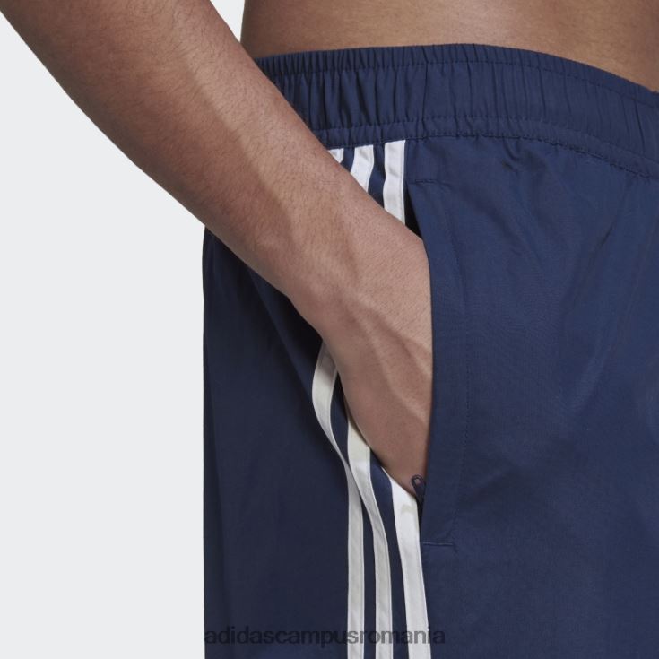 adidas campus romania night indigo adicolor pantaloni scurți board cu 3 dungi adidas bărbați indigo de noapte J266N25589