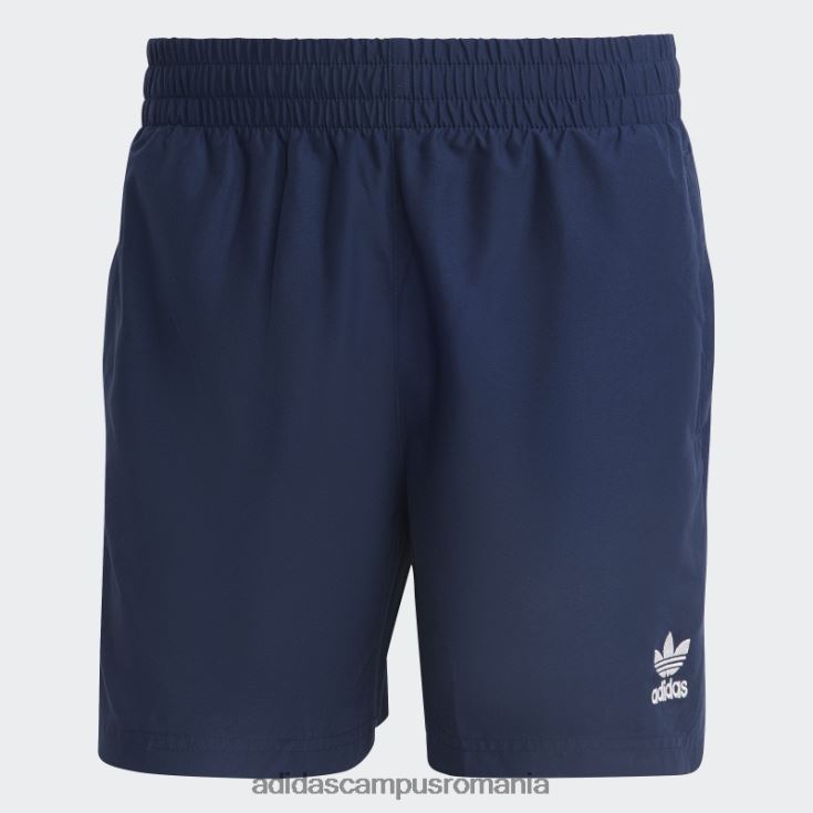 adidas campus romania originals essentials pantaloni scurți de baie uni night indigo bărbați noapte indigo/alb J266N213910