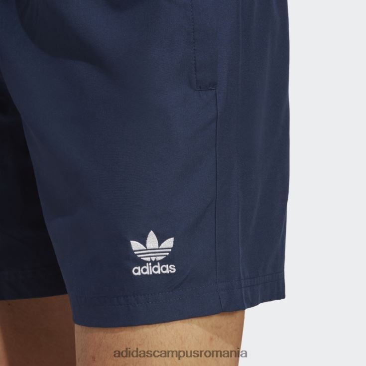 adidas campus romania originals essentials pantaloni scurți de baie uni night indigo bărbați noapte indigo/alb J266N213910
