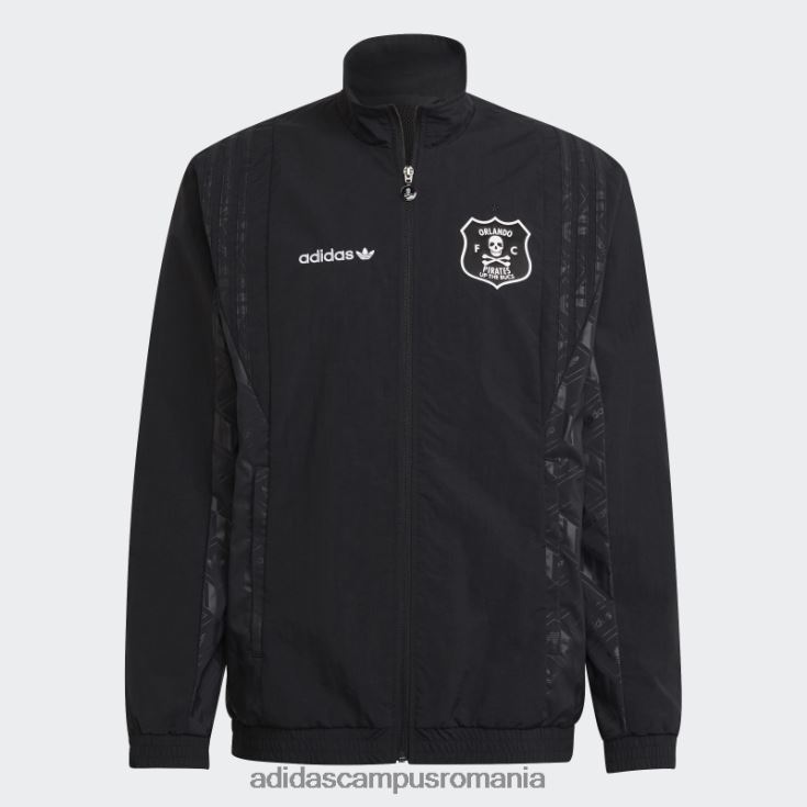 adidas campus romania orlando pirates track top negru bărbați negru J266N215044