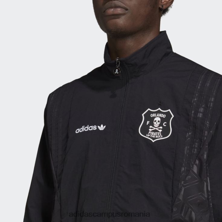 adidas campus romania orlando pirates track top negru bărbați negru J266N215044
