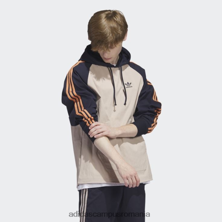 adidas campus romania pantalon adidas cu glugă taupe sst bărbați taupe/cerneală J266N215195
