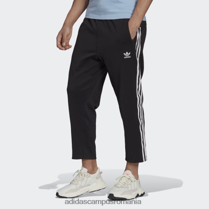 adidas campus romania pantaloni adicolor classics 3 dungi 7/8 negri adidas bărbați negru J266N215306