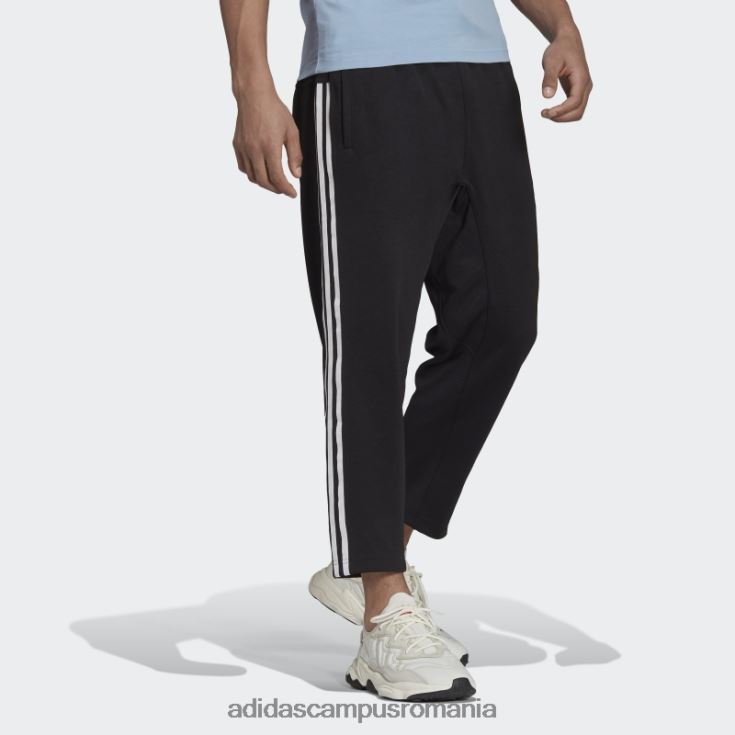 adidas campus romania pantaloni adicolor classics 3 dungi 7/8 negri adidas bărbați negru J266N215306