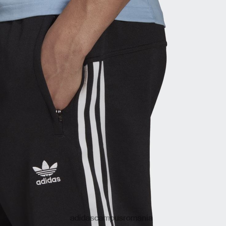 adidas campus romania pantaloni adicolor classics 3 dungi 7/8 negri adidas bărbați negru J266N215306