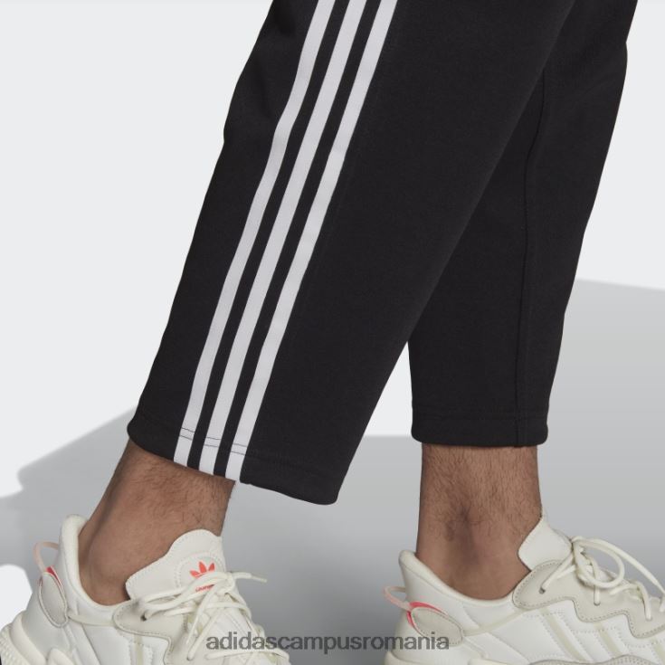 adidas campus romania pantaloni adicolor classics 3 dungi 7/8 negri adidas bărbați negru J266N215306