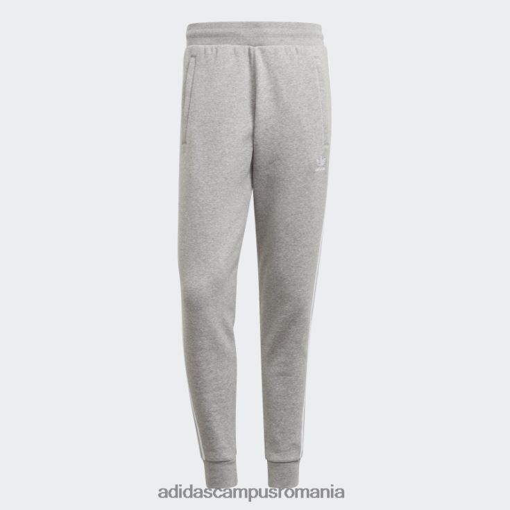 adidas campus romania pantaloni adicolor classics cu 3 dungi gri mediu bărbați gri mediu J266N21261