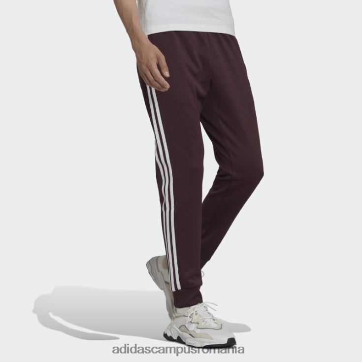 adidas campus romania pantaloni adicolor classics primeblue sst maro adidas bărbați maro/alb J266N25010