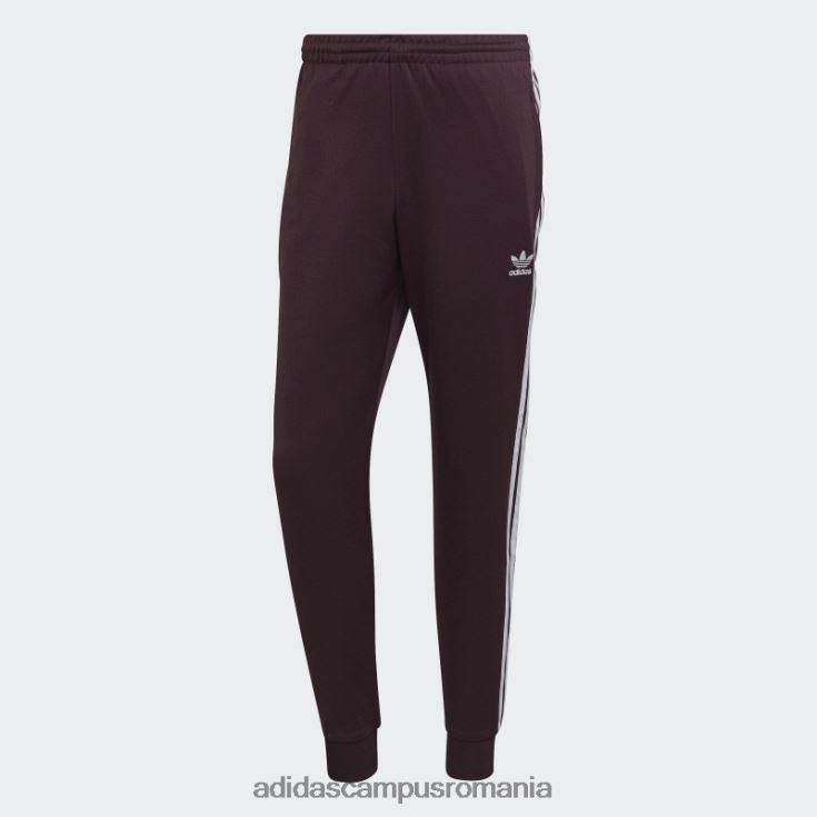 adidas campus romania pantaloni adicolor classics primeblue sst maro adidas bărbați maro/alb J266N25010
