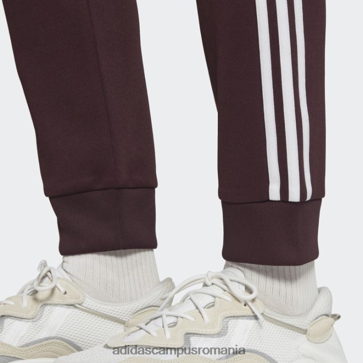 adidas campus romania pantaloni adicolor classics primeblue sst maro adidas bărbați maro/alb J266N25010
