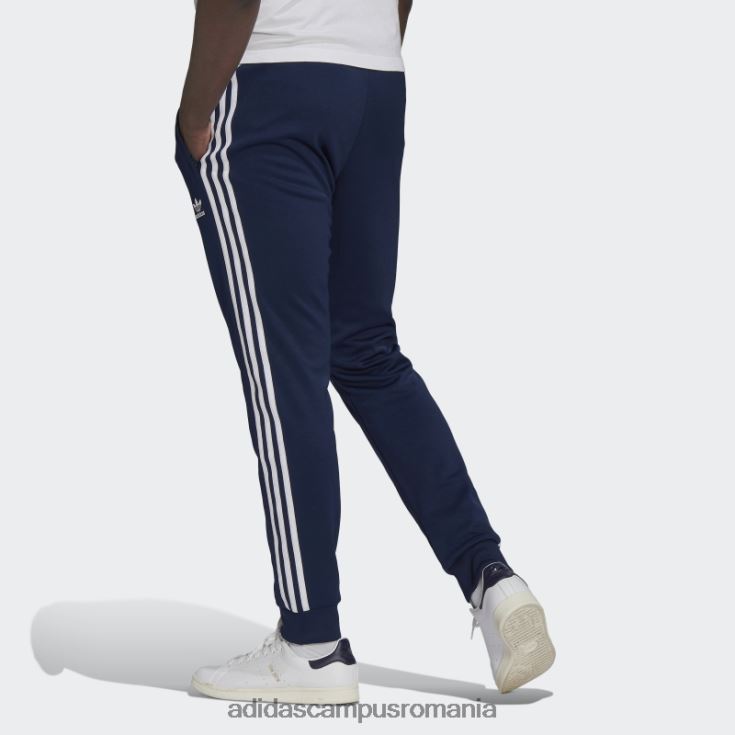 adidas campus romania pantaloni adicolor classics primeblue sst night indigo adidas bărbați noapte indigo/alb J266N26546
