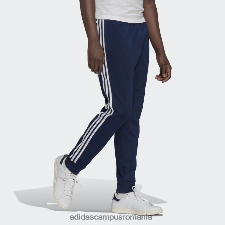 adidas campus romania pantaloni adicolor classics primeblue sst night indigo adidas bărbați noapte indigo/alb J266N26546
