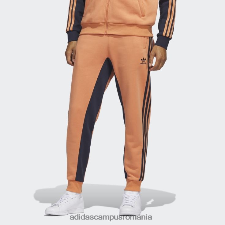 adidas campus romania pantaloni adidas hazy copper sst fleece bărbați cupru/cerneală neclară J266N26051