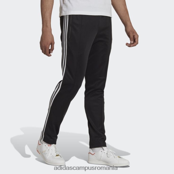 adidas campus romania pantaloni beckenbauer negri adidas bărbați negru/alb/auriu metalic J266N21278