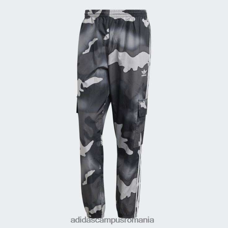 adidas campus romania pantaloni cargo camo cu grafic negru bărbați negru J266N213247