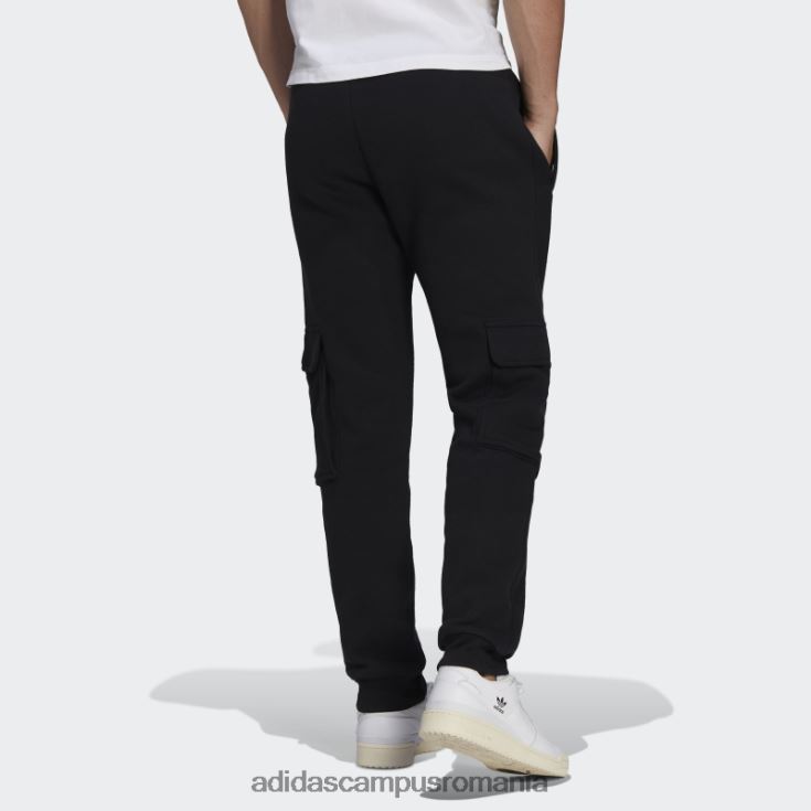 adidas campus romania pantaloni cargo negri adicolor essentials trefoil adidas bărbați negru J266N21671
