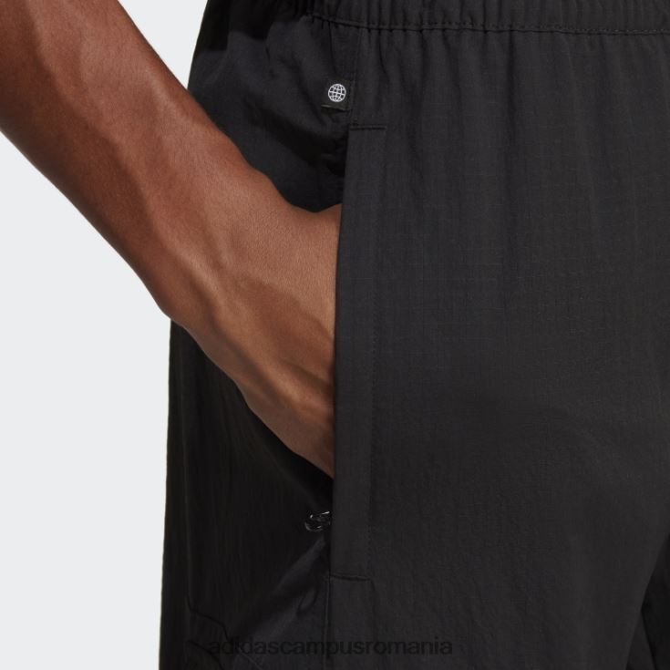adidas campus romania pantaloni cargo negri premium essentials bărbați negru J266N26029