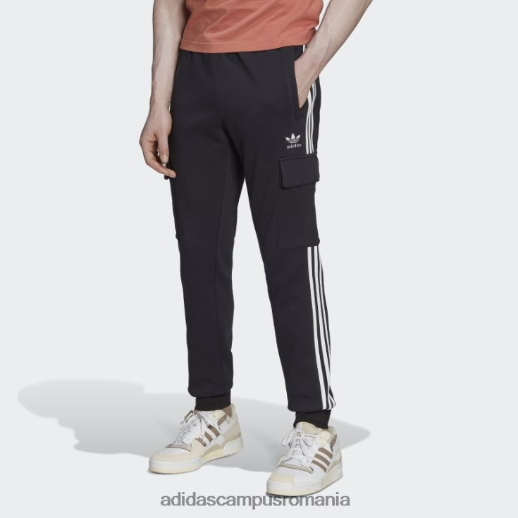 adidas campus romania pantaloni cargo slim adicolor cu 3 dungi adidas bărbați negru J266N26927