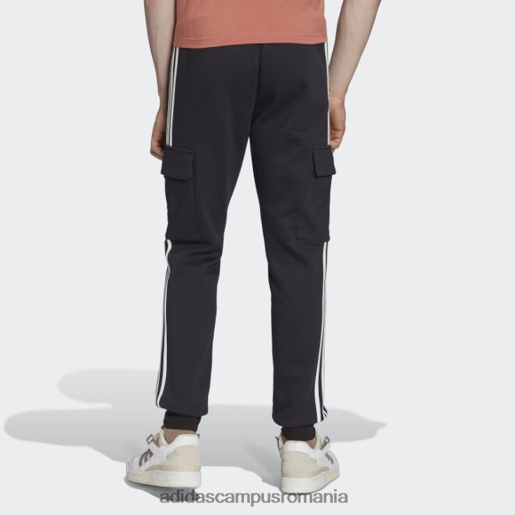 adidas campus romania pantaloni cargo slim adicolor cu 3 dungi adidas bărbați negru J266N26927