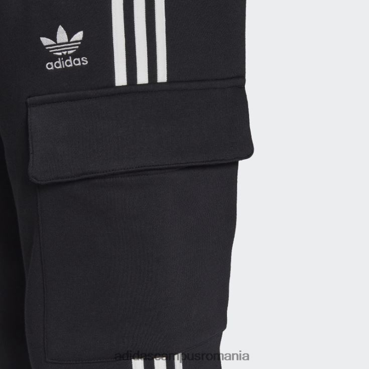 adidas campus romania pantaloni cargo slim adicolor cu 3 dungi adidas bărbați negru J266N26927