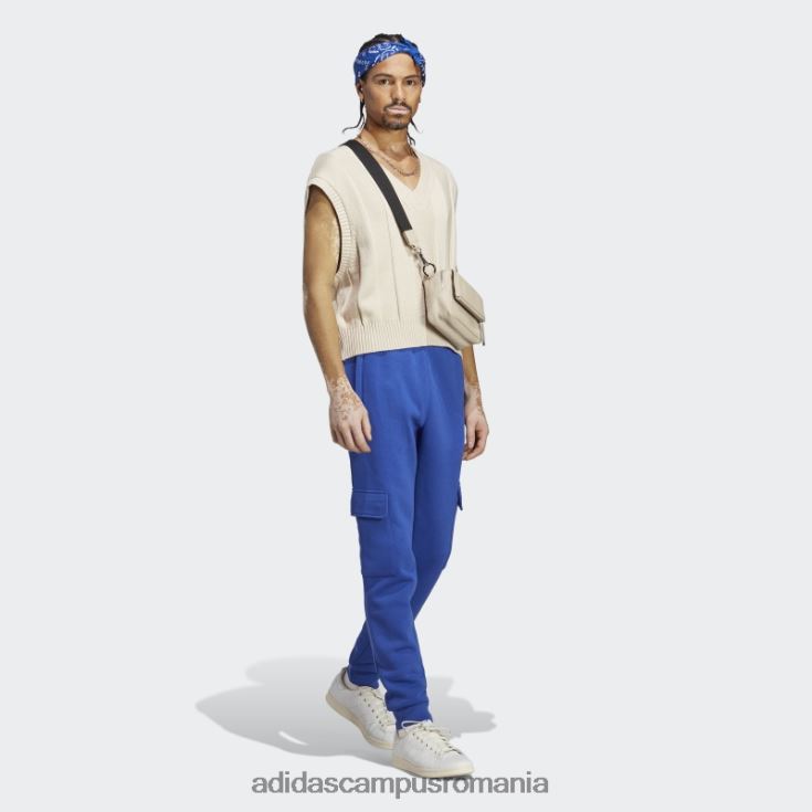 adidas campus romania pantaloni cargo trefoil essentials albastru bărbați albastru J266N26049