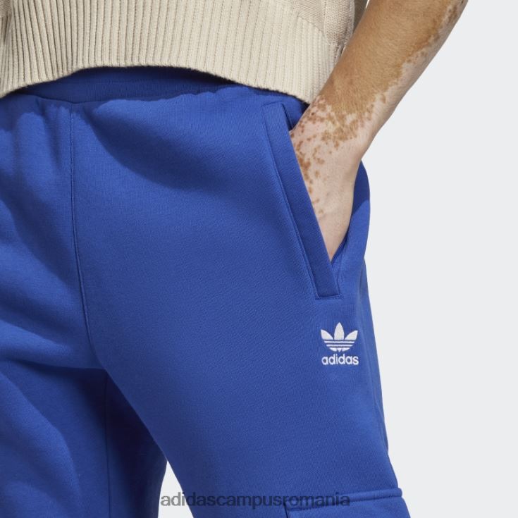 adidas campus romania pantaloni cargo trefoil essentials albastru bărbați albastru J266N26049