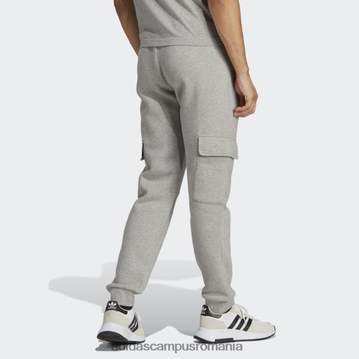 adidas campus romania pantaloni cargo trefoil essentials gri mediu bărbați gri mediu J266N25239
