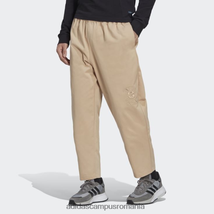adidas campus romania pantaloni chino campus cu grafică bej adidas bărbați bej J266N27131