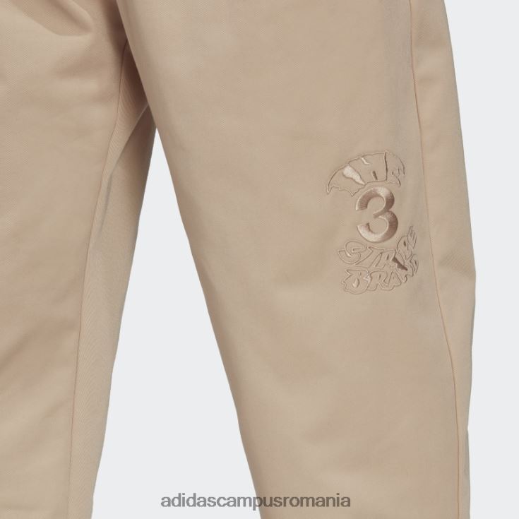 adidas campus romania pantaloni chino campus cu grafică bej adidas bărbați bej J266N27131