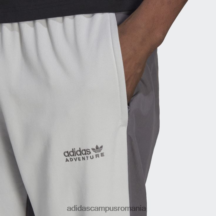 adidas campus romania pantaloni de antrenament mixt de țesături de iarnă de iarnă gri fierbinte bărbați gri J266N27356
