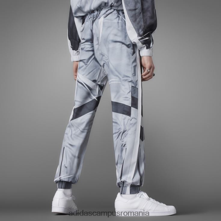 adidas campus romania pantaloni de fotbal cu blocuri din stofa versiune gri albastru bărbați gri J266N27498