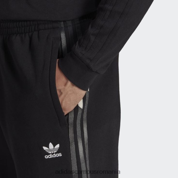 adidas campus romania pantaloni de jogging camo cu grafică neagră bărbați negru J266N213288