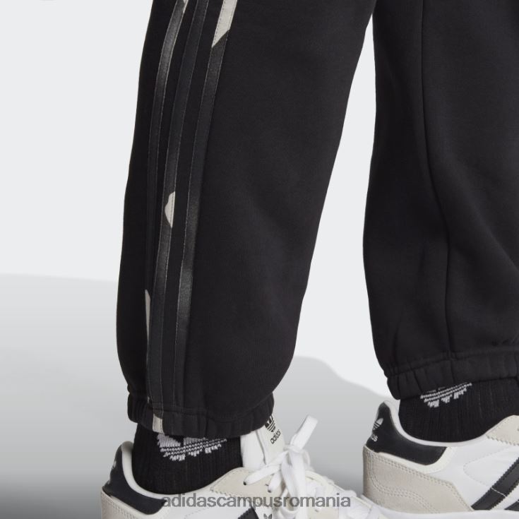 adidas campus romania pantaloni de jogging camo cu grafică neagră bărbați negru J266N213288