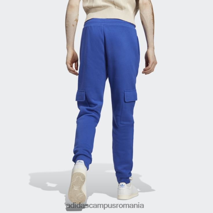 adidas campus romania pantaloni de jogging cargo trefoil essentials albastri bărbați albastru J266N213897