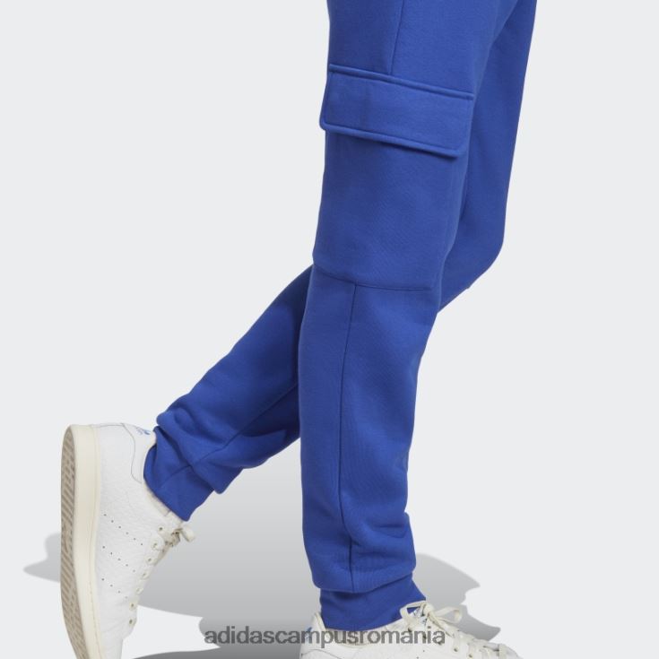 adidas campus romania pantaloni de jogging cargo trefoil essentials albastri bărbați albastru J266N213897