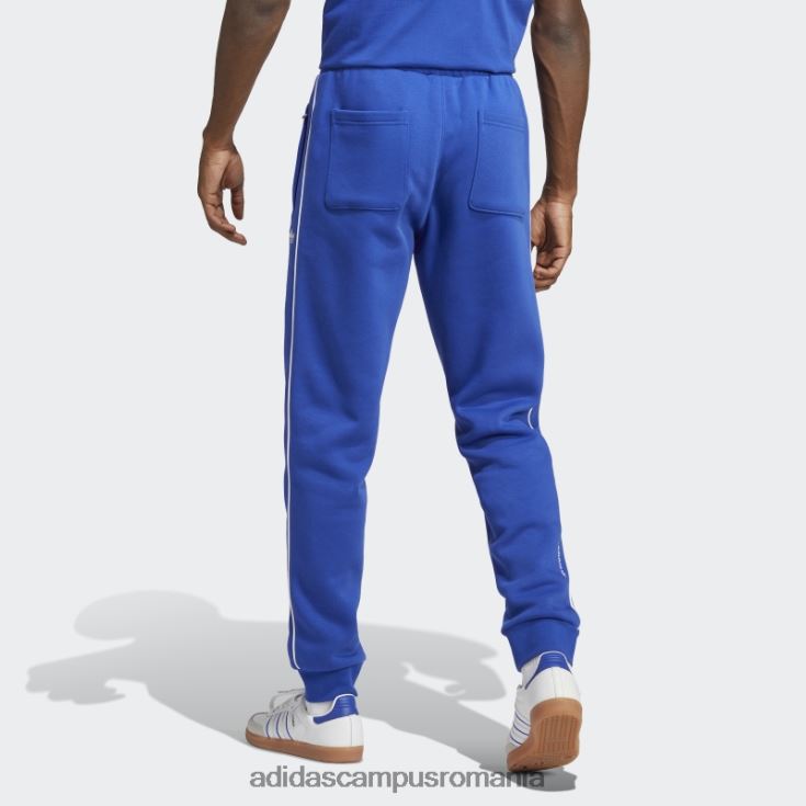 adidas campus romania pantaloni de jogging de arhiva sezoniere adicolor albastri bărbați albastru J266N213721