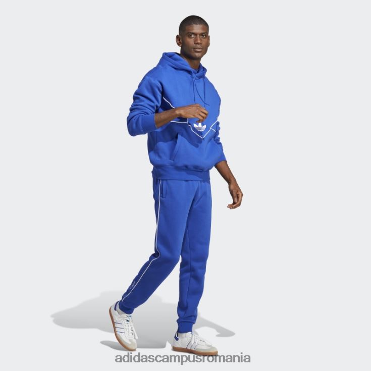 adidas campus romania pantaloni de jogging de arhiva sezoniere adicolor albastri bărbați albastru J266N213721