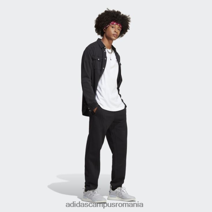 adidas campus romania pantaloni de jogging esentiali rifta city boy negru fierbinte bărbați negru J266N213919