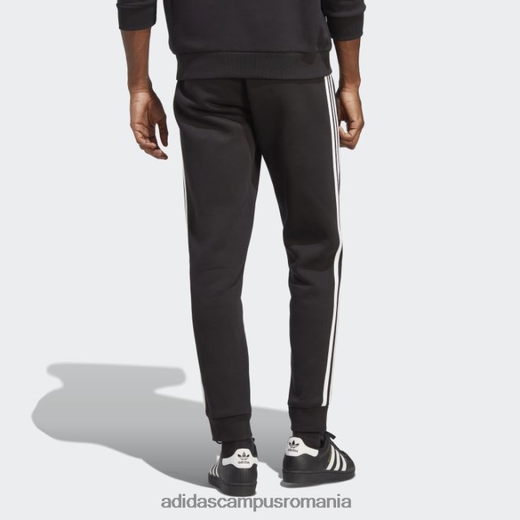 adidas campus romania pantaloni de jogging negri adicolor classics cu 3 dungi bărbați negru J266N214428