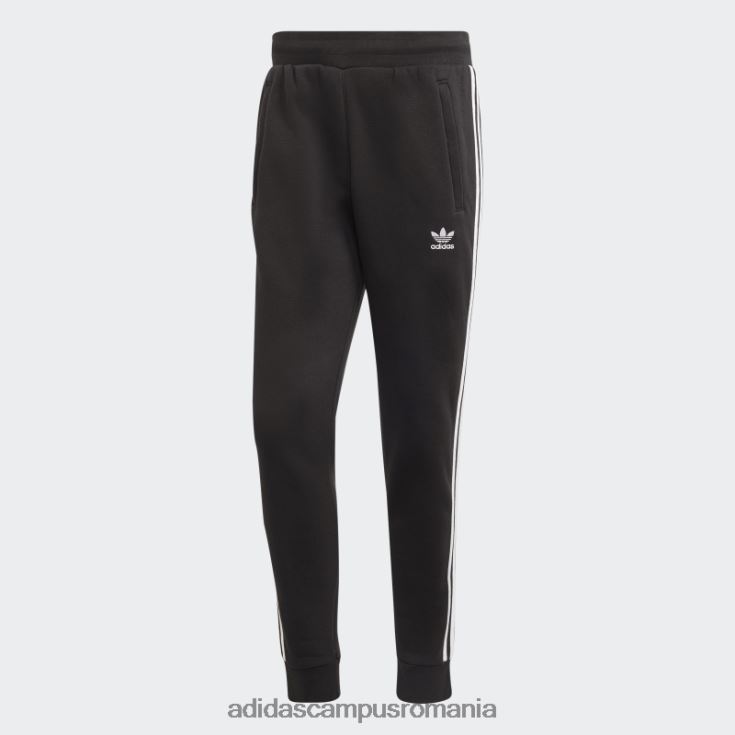 adidas campus romania pantaloni de jogging negri adicolor classics cu 3 dungi bărbați negru J266N214428