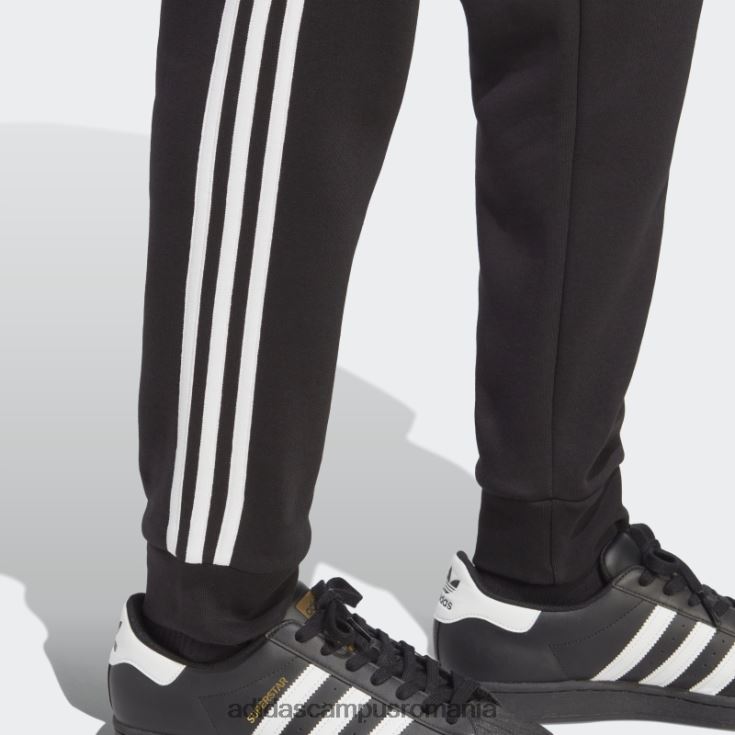 adidas campus romania pantaloni de jogging negri adicolor classics cu 3 dungi bărbați negru J266N214428