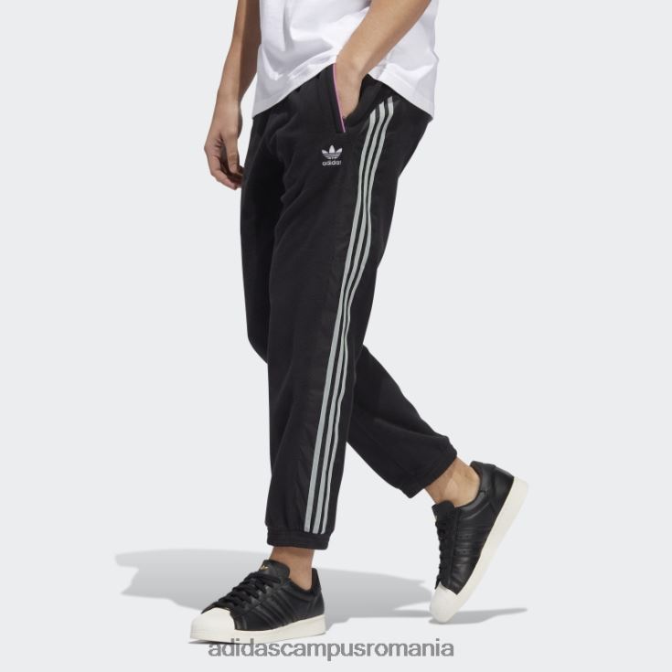 adidas campus romania pantaloni de jogging polar negru adidas bărbați negru/liliac J266N215246