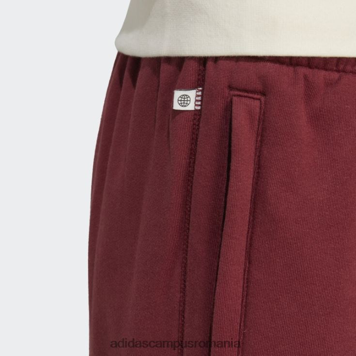 adidas campus romania pantaloni de jogging roșii adicolor contempo french terry bărbați roșu J266N213420
