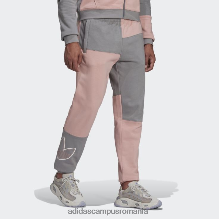 adidas campus romania pantaloni de jogging sprt terry gri fashion bărbați gri/mov J266N215053