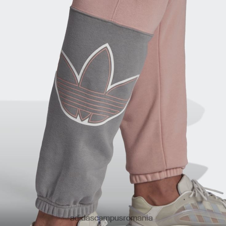 adidas campus romania pantaloni de jogging sprt terry gri fashion bărbați gri/mov J266N215053