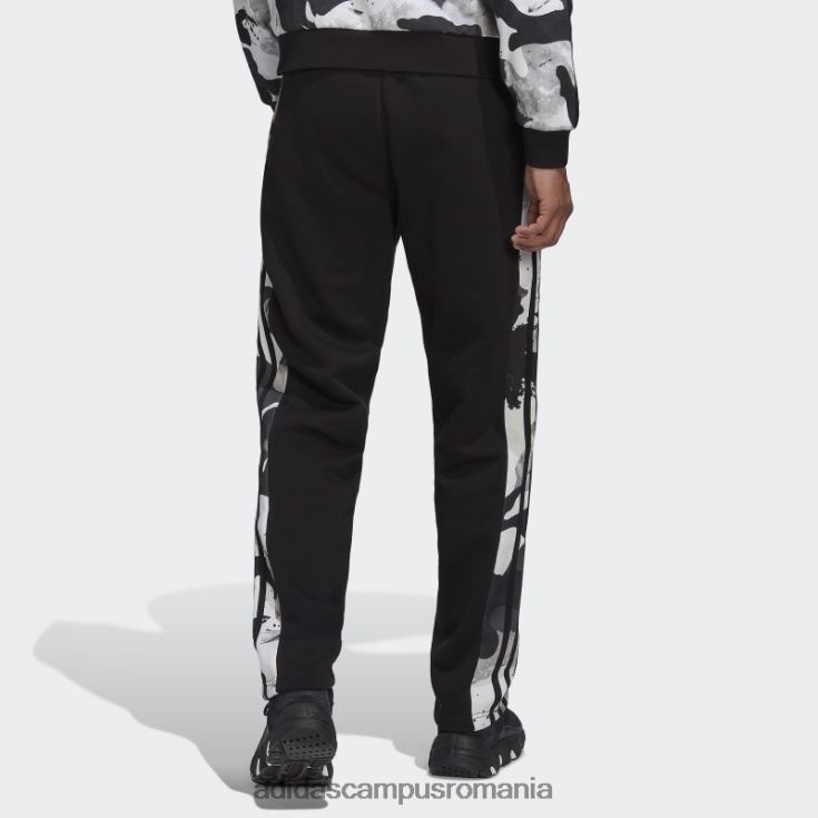 adidas campus romania pantaloni de jogging transpirați serie camo negru adidas bărbați alb negru J266N214646